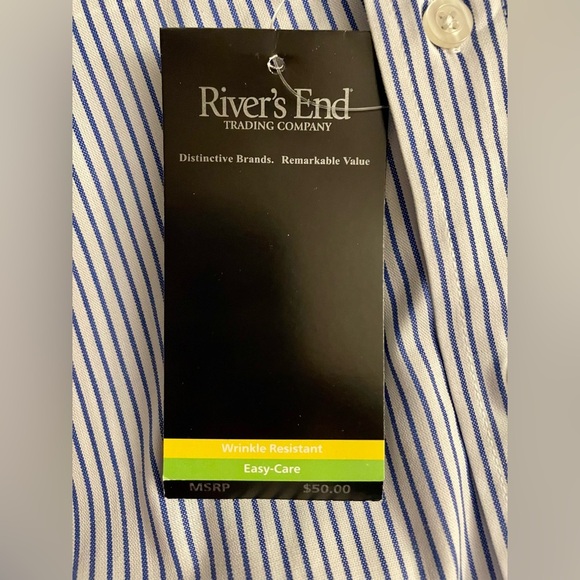 Men’s Small Striped button down shirt 
New with Tags MSRP$50 - Picture 5 of 11